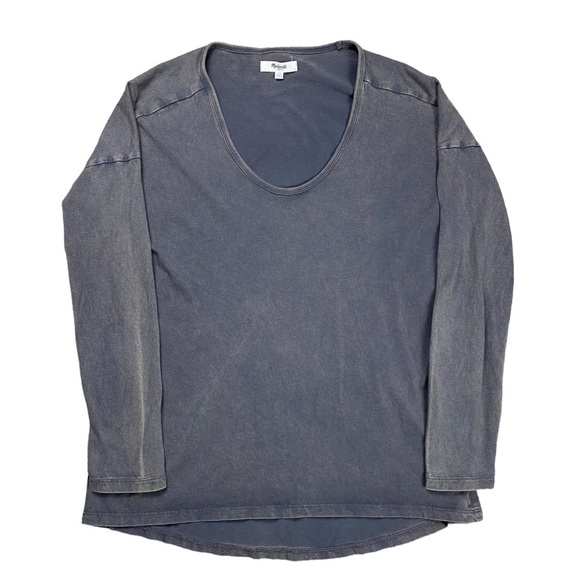 Madewell Tops - Madewell Quarter Sleeve Cotton Top
